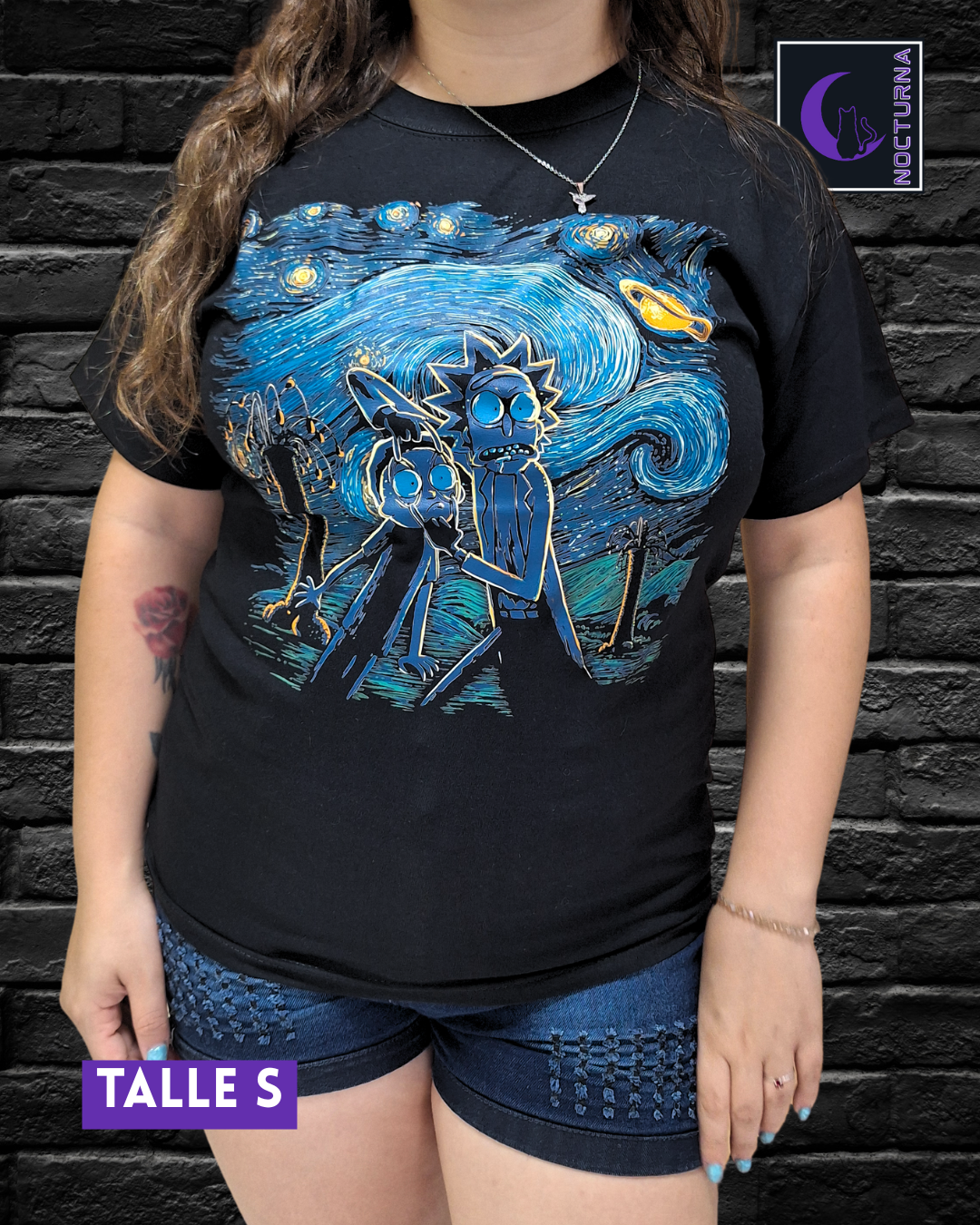 Remera de Rick y Morty